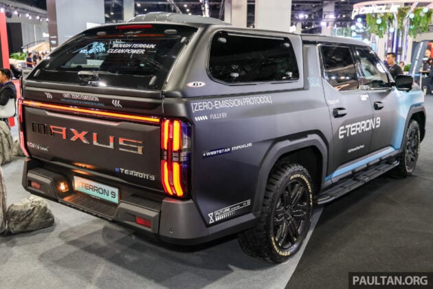 Maxus eTerron 9 diperkenal untuk Malaysia – trak pikap EV berharga RM224k; Terron 9 diesel RM141k