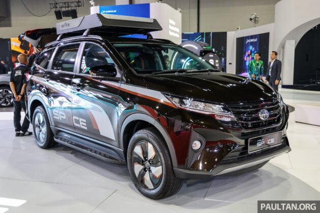Perodua Aruz Space Concept ditunjuk di KLIMS – SUV diubah suai untuk angkut barang, bukan penumpang