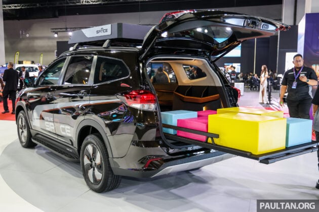Perodua Aruz Space Concept ditunjuk di KLIMS – SUV diubah suai untuk angkut barang, bukan penumpang