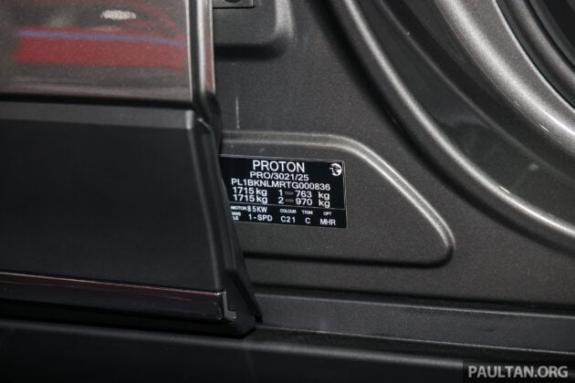 Proton eMas 5 CKD Malaysia dipertonton – tonneau cover baru, jarak gerak masih sama, dari RM56,800