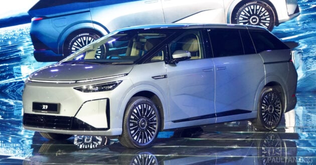 Xpeng X9 2026 facelift di Malaysia — bateri 94.8 kWh dan 110 kWh, jarak hingga 615 km, harga dari RM281k