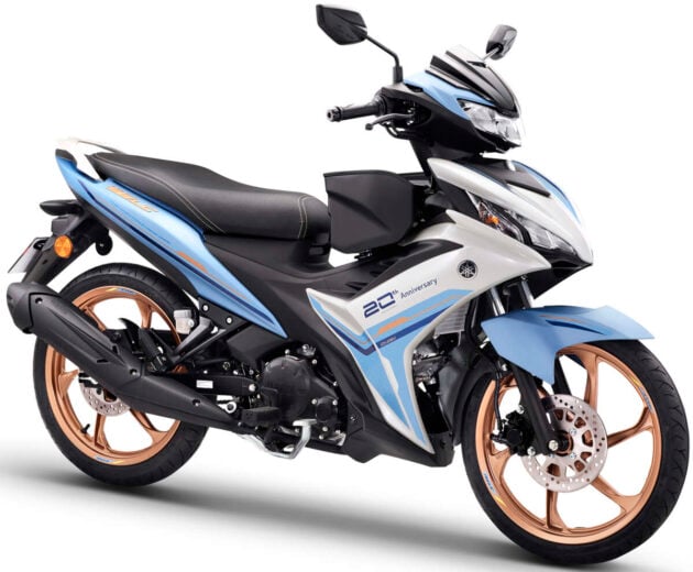 Yamaha 135LC diberi pilihan warna baru termasuk satu khas sempena ulang tahun ke-20, terhad 5,000 unit