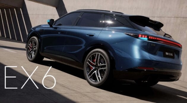 Omoda C9 facelift didedah – guna nama Exeed EX6 di China, rekaan lampu terpisah, pemegang pintu biasa