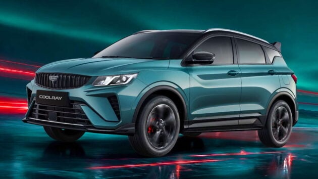 Geely Coolray 2026 di Indonesia – CKD Malaysia; luaran Proton X50 lama, kabin dari versi facelift