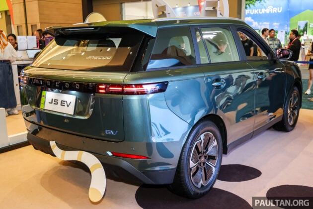 Jaecoo J5 EV dipertonton di Malaysia – SUV pertama mesra-haiwan, 211 PS, 402 km ikut WLTP, CKD