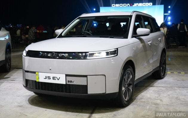 Jaecoo J5 EV 2026 dibuka tempahan di Malaysia – dianggar RM125k; CKD, 211 PS, 402 km ikut WLTP