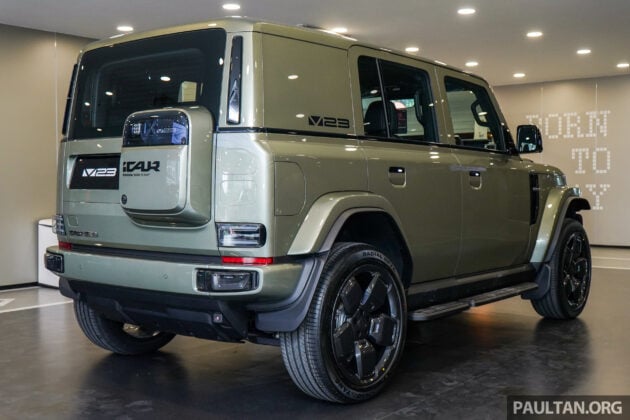 iCaur V23 CKD di Malaysia – cuma AWD, 211 PS, jarak gerak NEDC 430 km, spesifikasi sama CBU, RM133k