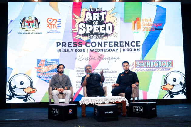 Art of Speed 2026 – 1 hingga 2 Ogos, edisi ulangtahun ke-15; paling padat dalam sejarah penganjuran