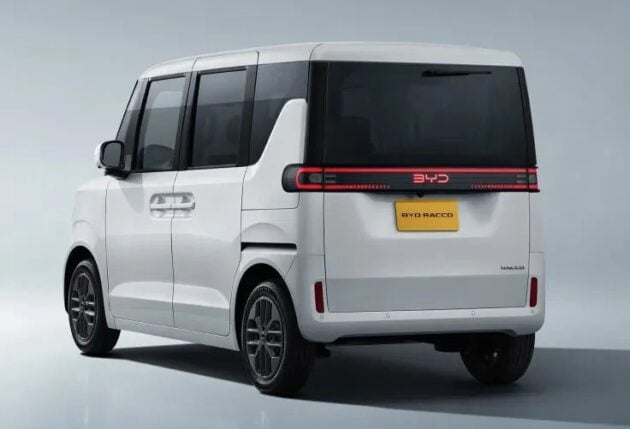 BYD Racco – spesifikasi untuk pasaran Jepun didedah