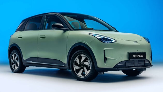 Geely EX2 dilancar di UK bulan depan – versi terkini kembar Proton eMas 5, jarak gerak 345 km WLTP