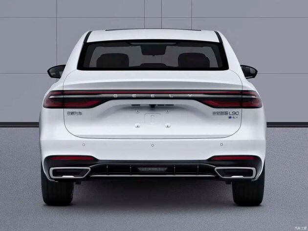Geely Preface L90 dalam teaser – guna asas Galaxy Starshine 7, enjin petrol 1.5T dan 2.0T, hibrid i-HEV