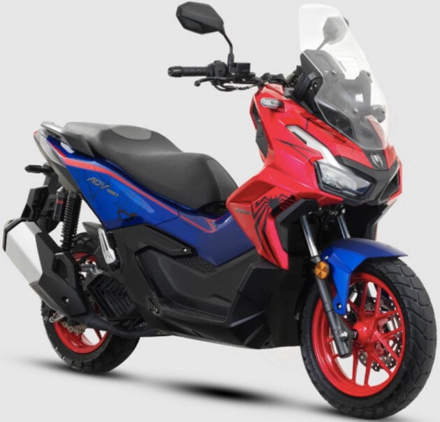 Honda ADV160 Spiderman Edition diperkenal RM14.2k