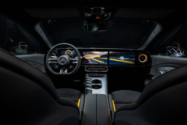 Mercedes-AMG CLA45 2027 didedah – kini EV 3 motor elektrik, 680 PS/1,759 Nm, ada bunyi enjin palsu!