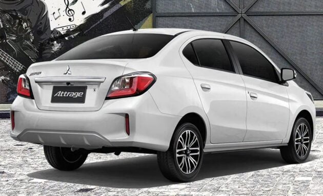 Mitsubishi Attrage facelift 2026 dilancar di Thailand – bampar hadapan rekaan baharu, RM69k-RM76k