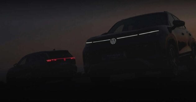 Volkswagen Tayron dalam teaser untuk pasaran M’sia