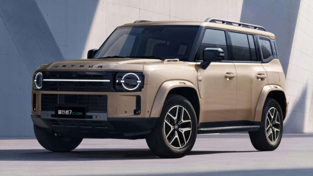 Jetour T2 facelift terdedah – lampu depan bulat, warna badan lebih sekata, pilihan PHEV 1.5T i-DM dikekalkan