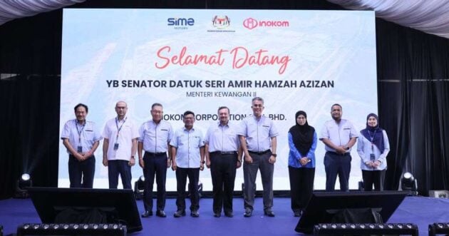 Men. Kewangan II Amir Hamzah tinjau kilang Inokom di Kulim; 100% staf tempatan, RM3 bilion untuk vendor