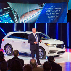John Mendel with the 2017 Acura MDX