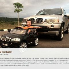 3. BMW 1st SUV – Carmen Tan Lee Wei