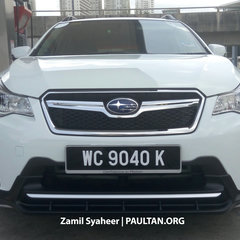 Subaru XV Crosstrek spyshots 3