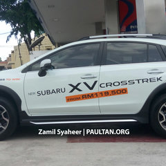 Subaru XV Crosstrek spyshots 5