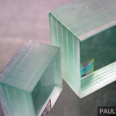 ballistic-resistant glass composite