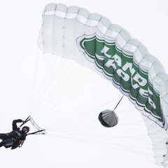 Jaguar Land Rover Bear Grylls Discovery Launch Stunt