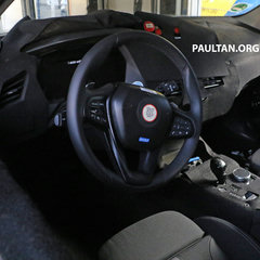 BMW 1 Series next-gen interior spyshots 1
