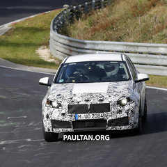 BMW 1 Series next-gen interior spyshots 3