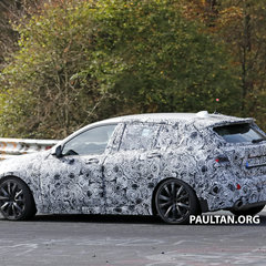 BMW 1 Series next-gen interior spyshots 8