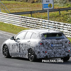 BMW 1 Series next-gen interior spyshots 9