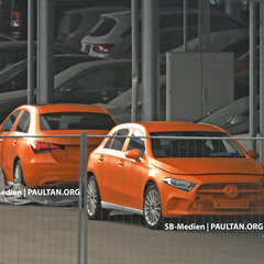 W177 Mercedes-Benz A-Class spyshots 17