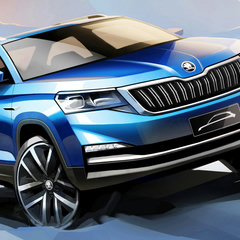 skoda kamiq sketch 1