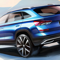 skoda kamiq sketch 2