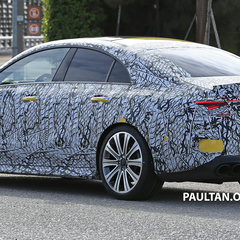 C118 Mercedes-Benz CLA: new teaser shows LED DRL