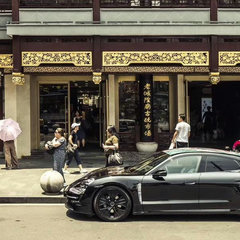 Porsche Taycan prototype Shanghai-2