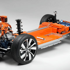 Volvo XC40 EV Underpinnings 1
