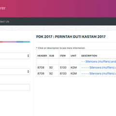 Feature Import Duty BM-3