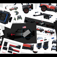 Bronco 4600 Race Vehicle