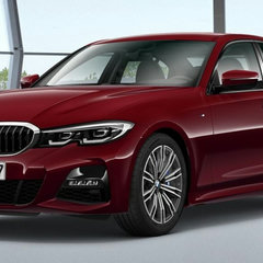 BMW 3 Series Aventurine Red Metallic