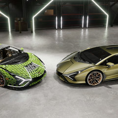 Lamborghini Sian FKP 37 and Lego Technic full scale 03a