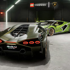 Lamborghini Sian FKP 37 and Lego Technic full scale 04a