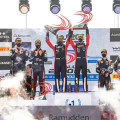Kalle Rovanpera, Craig Breen , Thierry Neuville