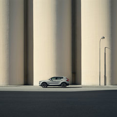 XC40 B4, Silver Dawn