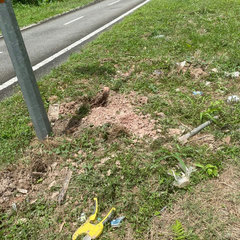 Curi kabel lorong moto BM-5
