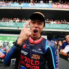 2024 MotoGP Moto2 Ai Ogura World Champion – 2