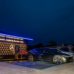 10. Mercedes-Benz charging station at Anantara Desaru Coast Resort & Villas, Johor