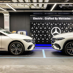 4. Mercedes-Benz charging station at Marriott Hotel, Penang