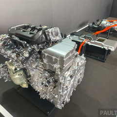 Honda next-gen large-sized hybrid system 1