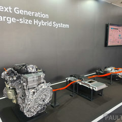 Honda next-gen large-sized hybrid system